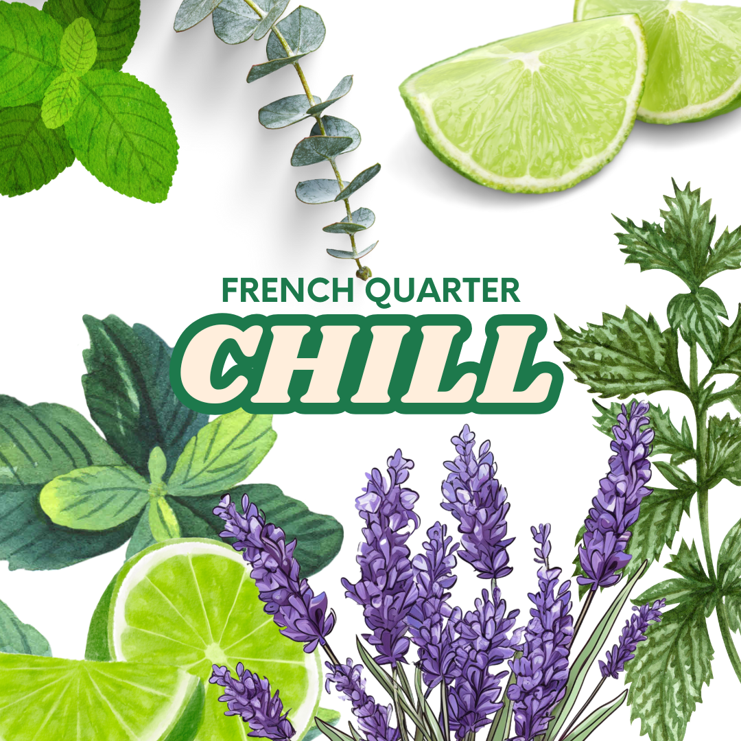 French Quarter Chill – New Orleans-Inspired Cooling Mist or Body Oil