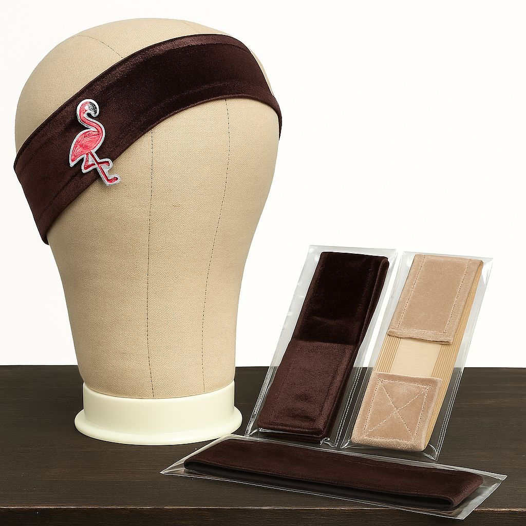 “The Edge Guardian” – Velvet Wig Grip Band